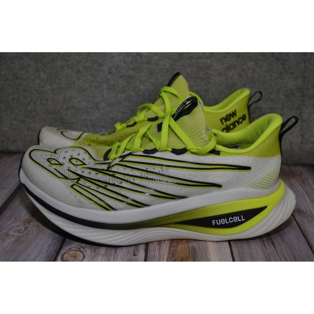 New Balance FuelCell SuperComp Elite V3 Shoes Womens 9 Yellow Running WRCELCT3 - Picture 6 of 14